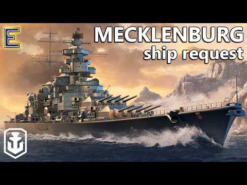 Mecklenburg is an Incredible Battlecruiser Experience - Ship Request (World of Warships)