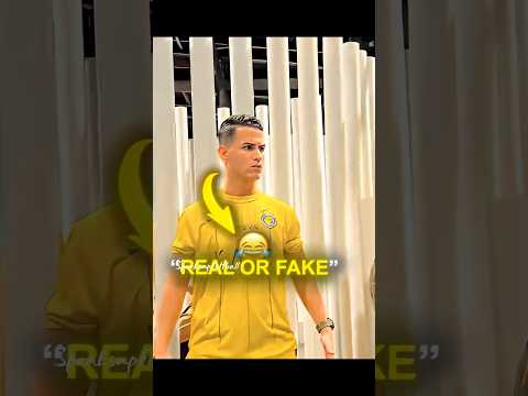 Ronaldo Palsu sebaiknya di buatkan patung!! agar berhenti mengganggu Ronaldoo 😂