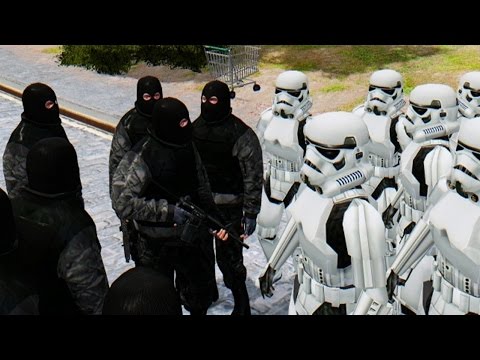 STORMTROOPER ARMY VS TERRORIST ARMY - EPIC BATTLE