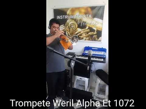 Trompete Weril Alpha Et 1072 - Hino 125 CCB - Hinário 05