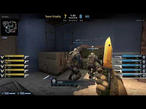 CS:GO POV Demo BIG syrsoN (27/22) vs Vitality (de_mirage)