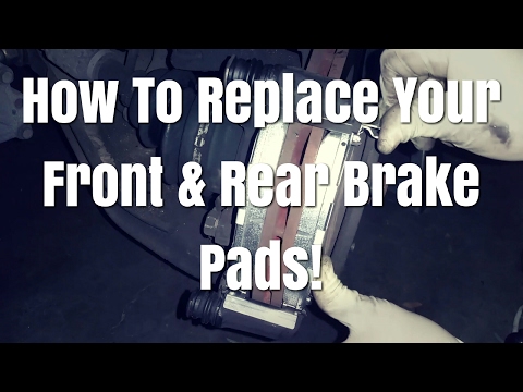 Here Is How To Replace Your Front And Rear Brakes On A Infiniti G20/Nissan Sentra/Altima And Maxima