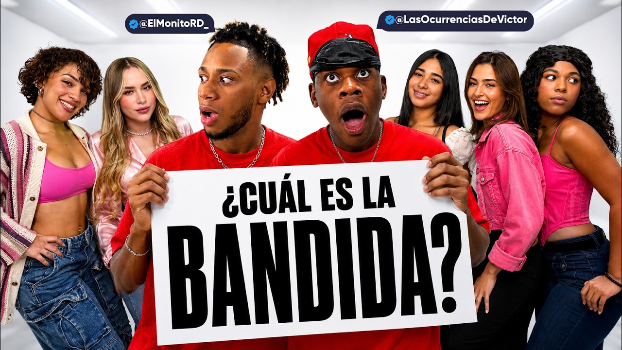 ADIVINA ¿CUÁL ES LA BANDIDA? 😳 | POPI vs CHICA DE BARRIO ft.Víctor & MonitoRD