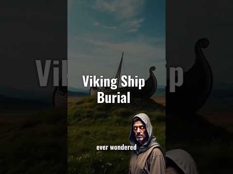 Unveiling the Secrets of Viking Burial Ships! #facts #vikings #Secrets