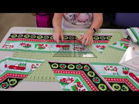 Border Table Runner using 60° Ruler