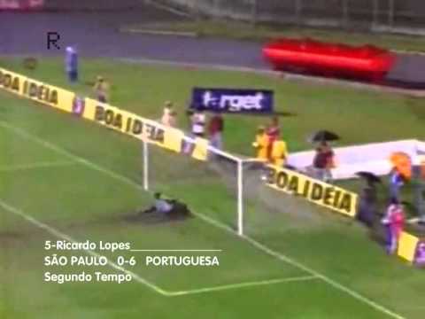 Portuguesa 7 x 2 São Paulo - Brasileirão 1998 - José Silvério (Jovem Pan)