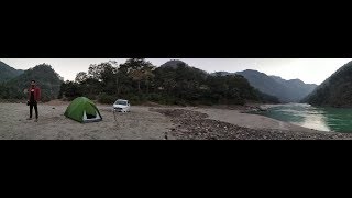 preview picture of video 'Trip to Rishikesh, Shivpuri , Lakshman jhula - 2 nights in the wild'