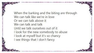 Linda Ronstadt - Talking in the Dark Lyrics