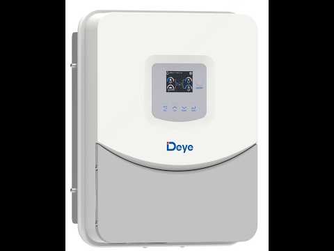 Deye SUN-6.6K-OG03 — офіційна відеопрезентація