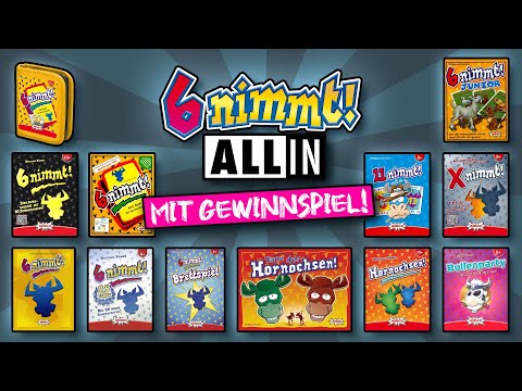 👉 ALL IN: 6 NIMMT! - Amigo Spiele - Wolfgang Kramer - Brettspiel Überblick