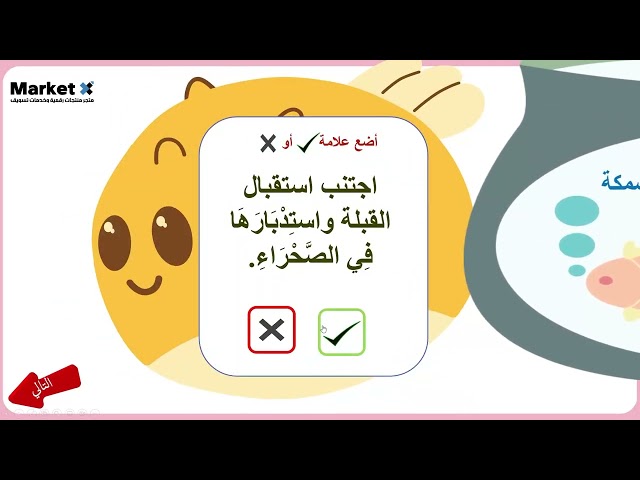 استراتيجية صيد السمكة - لمادة الفقه للصف الثالث الابتدائي