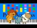 Blanche Theme Song Slow EASY 4K Piano Tutorial