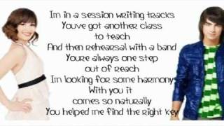 You&#39;re My Favorite Song   With Lyrics   Joe Jonas ft  Demi Lovato   Camp Rock 2