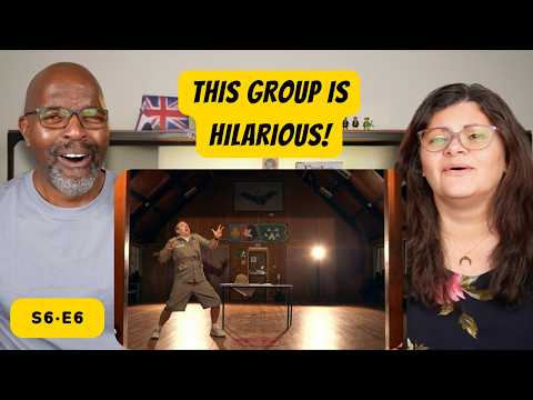 Taskmaster S6E6 Americans React – Tim Vine Made a Parachute for a Wooden Spoon Called Sarge 😂