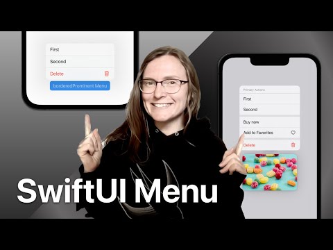 SwiftUI Menu and Context Menu: How to Show Buttons with Dropdown Lists thumbnail