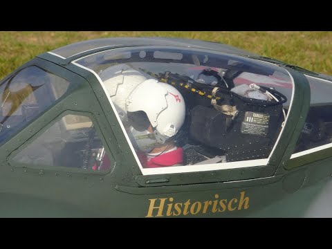 R/C JET HISTORICAL VAMPIRE HAVILLAND DH-115 MK55 SCALE TURBINE MODEL SWISS AIR FORCE JETTRAINER