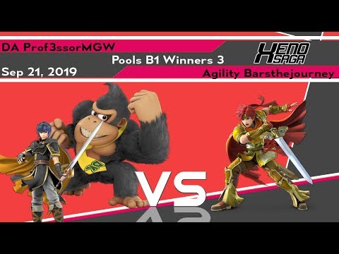 [Smash Ultimate] Xenosaga XXVII (Pools B1 Winners 3) - DA Prof3ssorMGW vs Agility Barsthejourney