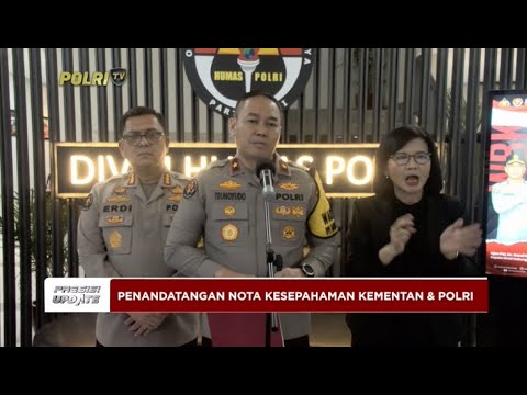 PRESISI UPDATE: PENANDATANGAN NOTA KESEPAHAMAN KEMENTAN-POLRI 25/04/2024 21.00 (1/2)
