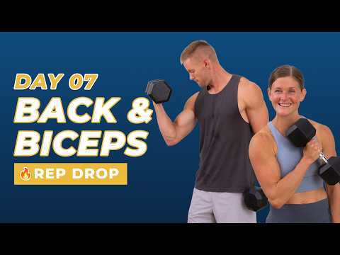 New Year Workout Challenge Day 7: 25-Minute Upper Body Pull Workout (Athlete 25)