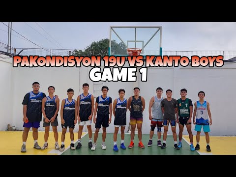 Pakondisyon 19U vs Kanto Boys 22U | Game 1