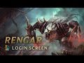 Rengar The Pridestalker Login Screen League Of Legends
