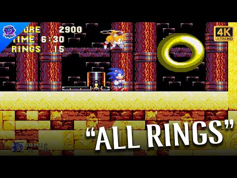 🏜️ Sandopolis Zone – All Giant Ring Locations