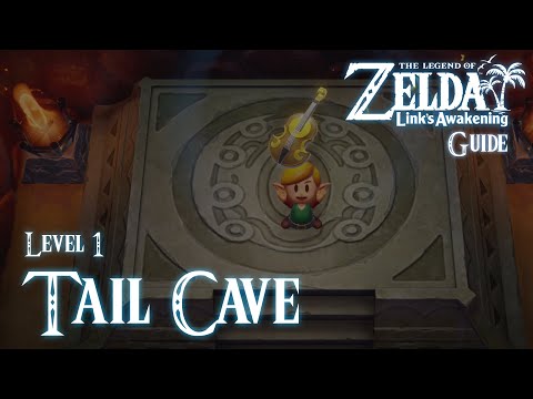 The Legend of Zelda: Link's Awakening - Tail Cave Dungeon Walkthrough