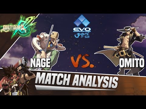 Guilty Gear Xrd Match Analysis: EVO Japan 2018 GRAND FINALS - Nage vs. Omito