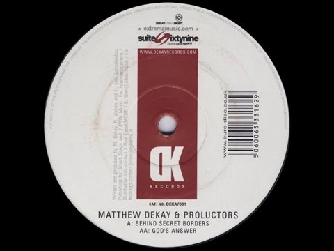 Matthew Dekay & Proluctors ‎– God's Answer (Original Mix)