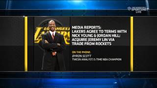 Jeremy Lin -  Byron Scott:.... "I'm a Jeremy Lin fan"