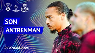 🔴 Galatasarayımız, Union SG maçı öncesi son antrenmanını gerçekleştirdi #GSvUSG #UCL