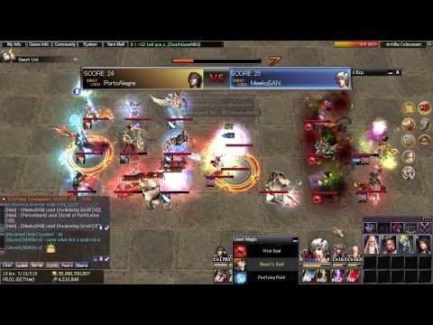 Titan 2015.01.04 AM Final: DE:PortoAlegre vs. DE:MeekoSAN - Atlantica Online