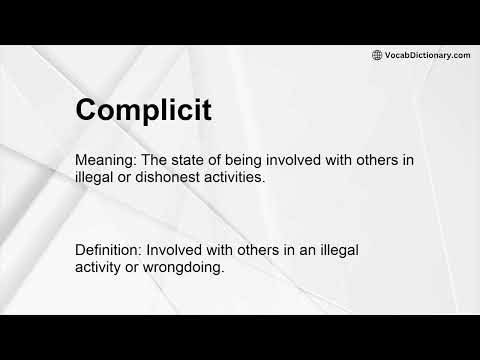 Complicit Meaning