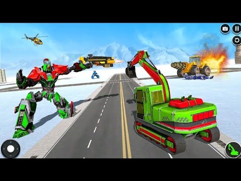 Snow Robot Construction Games || Level 3 - Android Gameplay