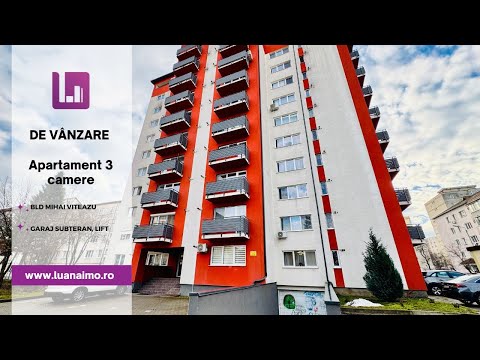 Apartament cu 3 camere | Mihai Viteazu | garaj subteran | lift | — Video
