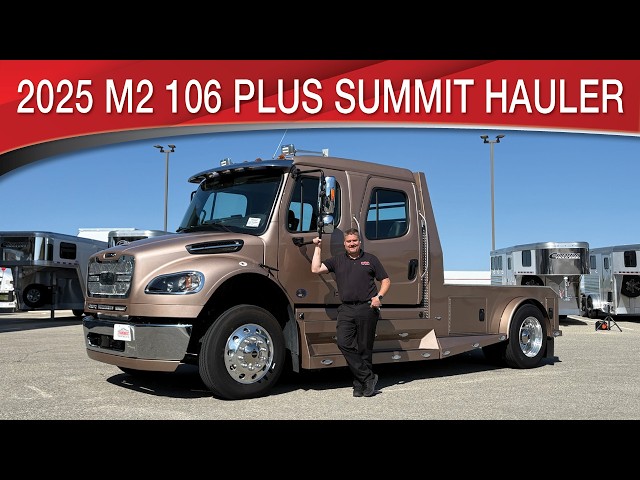 Preview image of 2025 Freightliner M2 106 Plus Summit Hauler youtube video