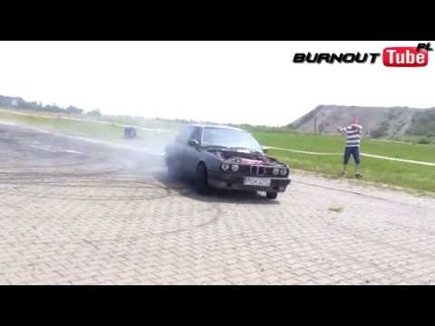 Palenie gumy BMW E30 320 "STERYD" (2) - III Zlot BMW Grupa Poznań&BMW Mania Żerniki 2016 #7