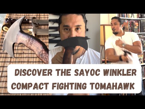 Mastering The Special Forces Sayoc-Winkler Compact Fighting Tomahawk | James Reece/Terminal List