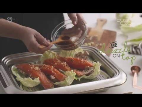 Samsung Dual Cook Brand Video - Salmon Recipe