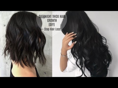HAIR GROWTH SECRET | HOW TO GROW LONGER THICKER HAIR Naturally + Fast | Stop Hair Loss (DIY)
