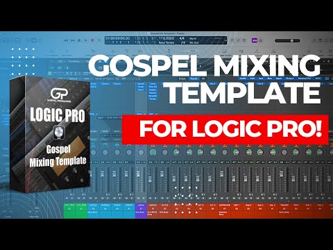 Get The Best Gospel Mixes Of Your Life! |Gospel Mixing Template For Logic Pro|