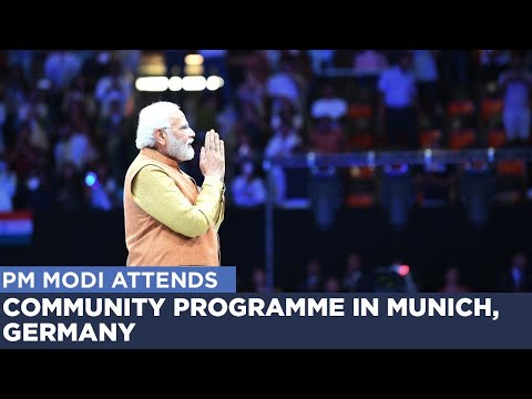 PM Modi attends community programme in Munich, Germany