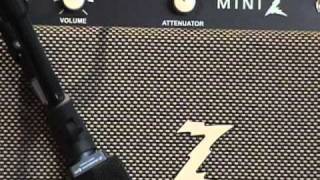 Video thumbnail for Dr Z MINI Z guitar amplifier demo with Kingbee Guitars Telecaster by gearmanndude