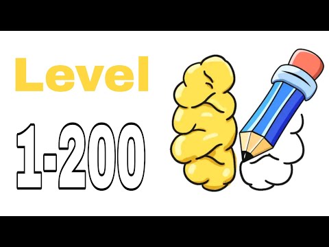 DOP - Draw One Part - All levels 1-200 complete walkthrough gameplay part 1