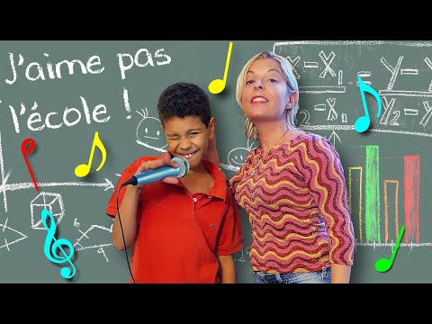 LA CHANSON DE LA RENTREE: J AIME PAS L' ECOLE (CLIP OFFICIEL) BACK TO SCHOOL SONG - DEMO JOUETS