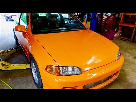 How To install coilover suspension Honda Civic EF, EG, EK, Integra DA, DC, Del Sol, CRX
