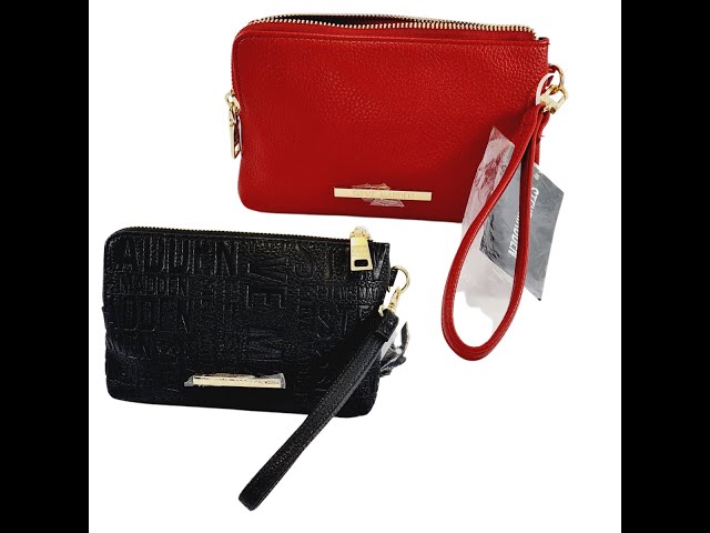 Vídeo relacionado con Steve Madden Maxima - Bolso bandolera plegable para mujer, Black, talla de un talla
