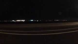 preview picture of video 'Night Time Video Mapping, Mesa, Arizona, 6 October 2014, Passenger View, GP080100'