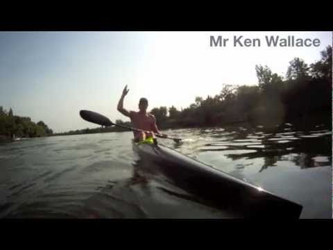 Anders Gustafsson training in Szolnok, Hungary with friends summer 2011