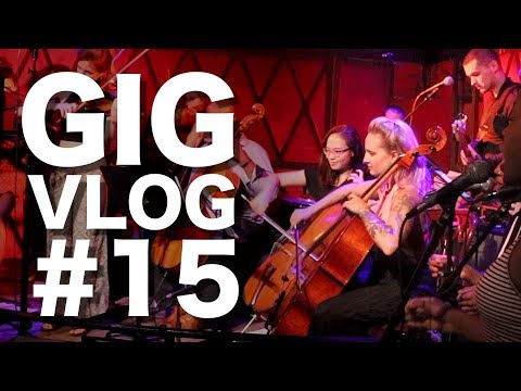 How to cram an orchestra onstage | Gig Vlog #15